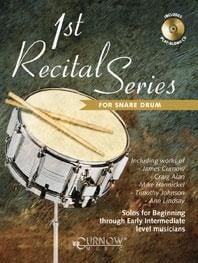 1st Recital Series - Snare Drum published by Curnow (Book & CD)